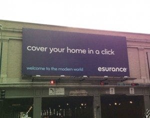 Esurance Typography