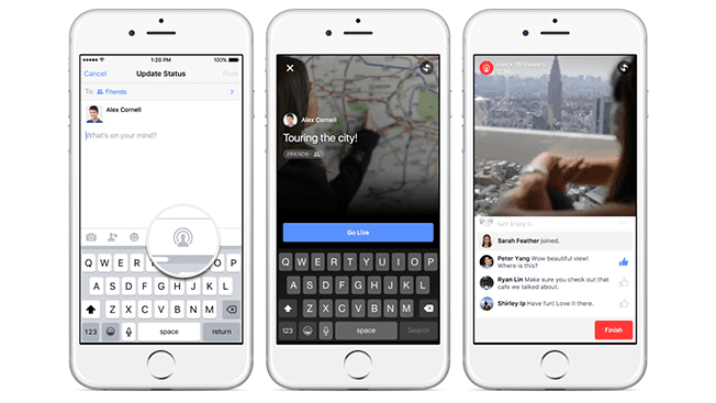 Facebook Live Streaming